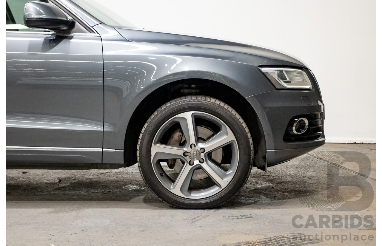 1/2013 Audi Q5 3.0 TDI Quattro (AWD) 8R MY13 4d Wagon Monsoon Grey Turbo Diesel 3.0L