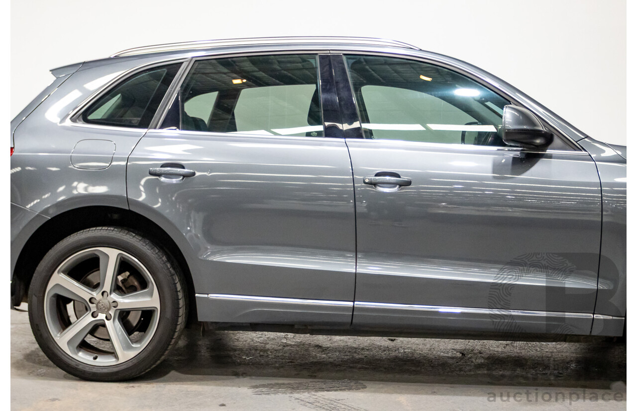1/2013 Audi Q5 3.0 TDI Quattro (AWD) 8R MY13 4d Wagon Monsoon Grey Turbo Diesel 3.0L