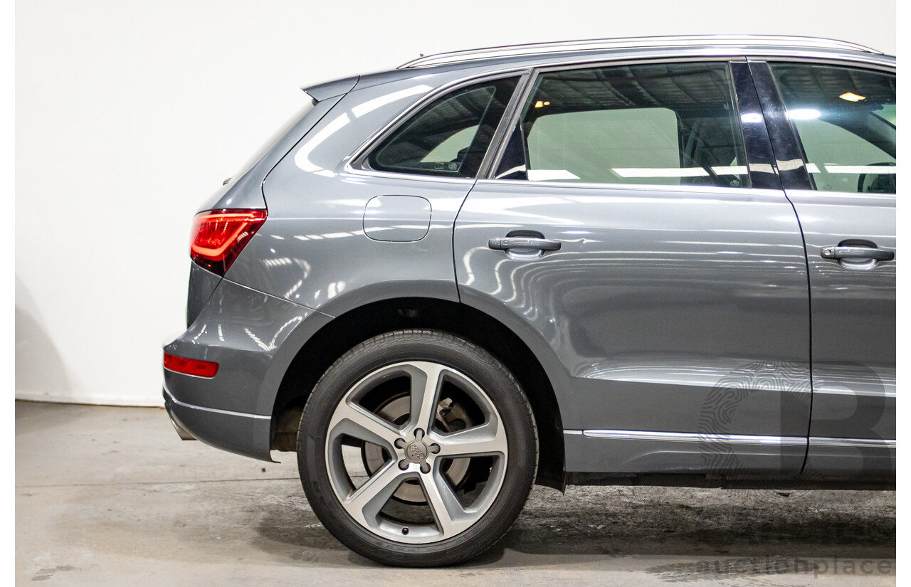 1/2013 Audi Q5 3.0 TDI Quattro (AWD) 8R MY13 4d Wagon Monsoon Grey Turbo Diesel 3.0L