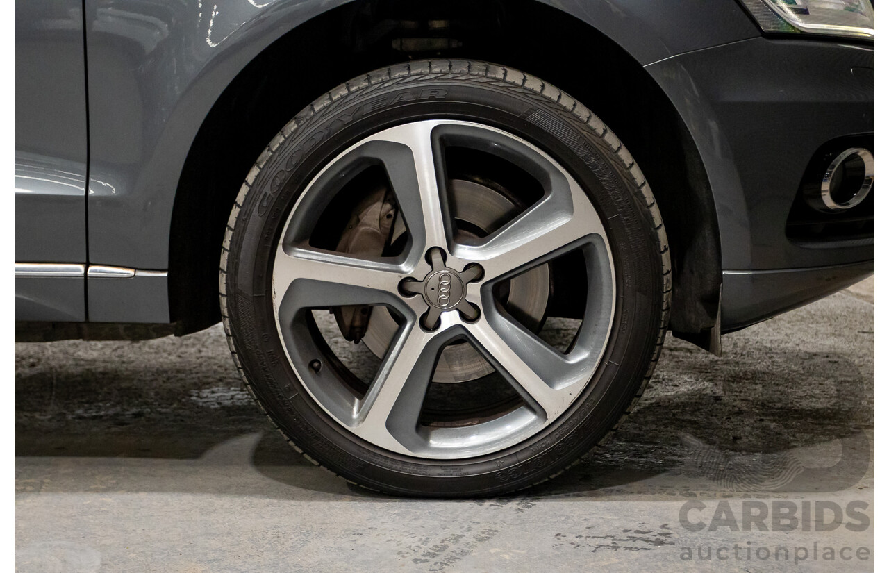 1/2013 Audi Q5 3.0 TDI Quattro (AWD) 8R MY13 4d Wagon Monsoon Grey Turbo Diesel 3.0L