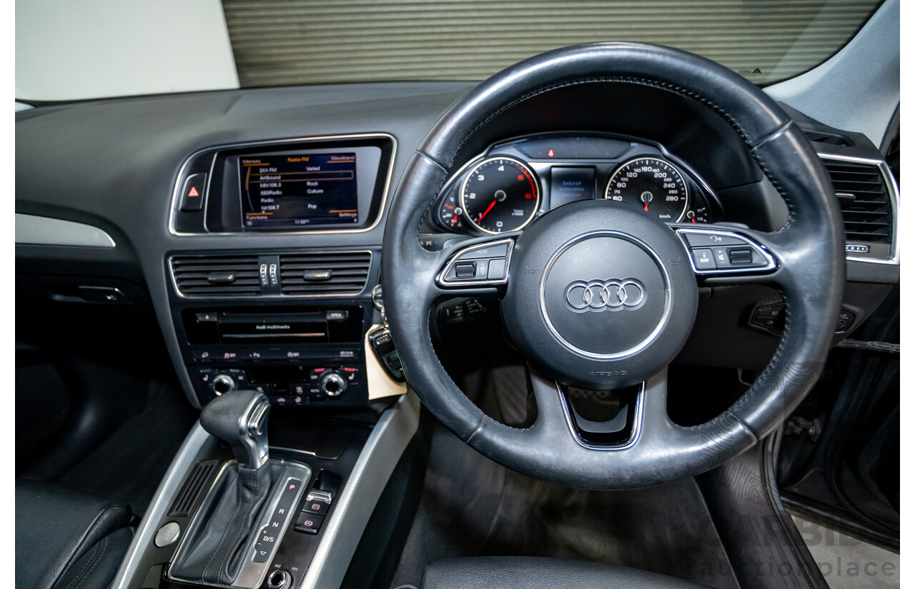1/2013 Audi Q5 3.0 TDI Quattro (AWD) 8R MY13 4d Wagon Monsoon Grey Turbo Diesel 3.0L