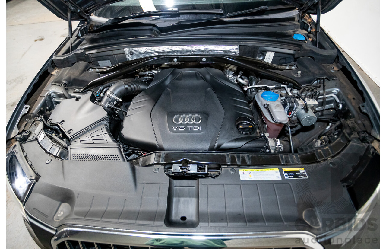 1/2013 Audi Q5 3.0 TDI Quattro (AWD) 8R MY13 4d Wagon Monsoon Grey Turbo Diesel 3.0L