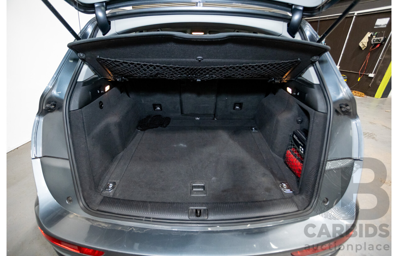1/2013 Audi Q5 3.0 TDI Quattro (AWD) 8R MY13 4d Wagon Monsoon Grey Turbo Diesel 3.0L
