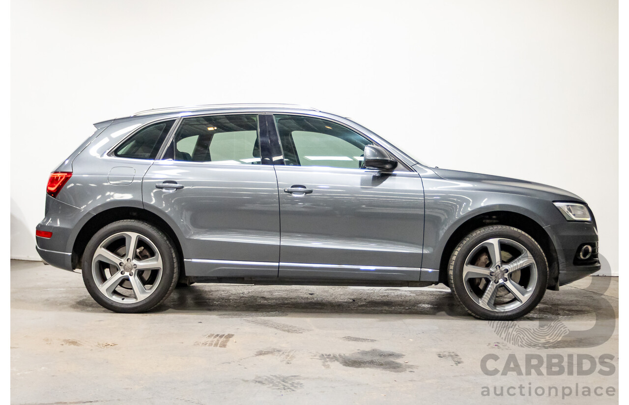 1/2013 Audi Q5 3.0 TDI Quattro (AWD) 8R MY13 4d Wagon Monsoon Grey Turbo Diesel 3.0L