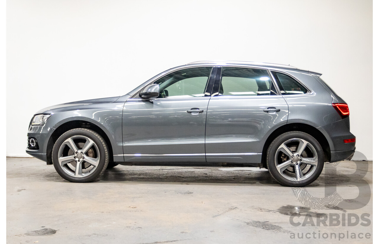 1/2013 Audi Q5 3.0 TDI Quattro (AWD) 8R MY13 4d Wagon Monsoon Grey Turbo Diesel 3.0L