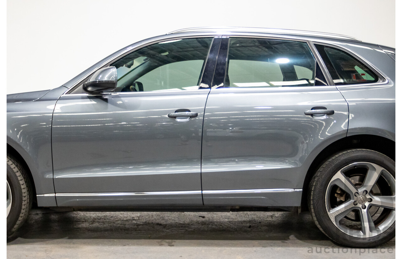 1/2013 Audi Q5 3.0 TDI Quattro (AWD) 8R MY13 4d Wagon Monsoon Grey Turbo Diesel 3.0L