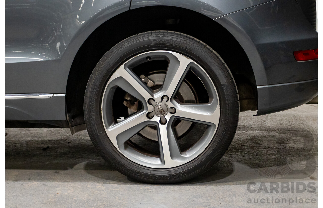 1/2013 Audi Q5 3.0 TDI Quattro (AWD) 8R MY13 4d Wagon Monsoon Grey Turbo Diesel 3.0L