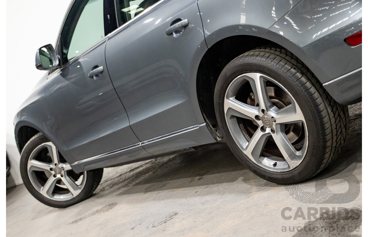 1/2013 Audi Q5 3.0 TDI Quattro (AWD) 8R MY13 4d Wagon Monsoon Grey Turbo Diesel 3.0L
