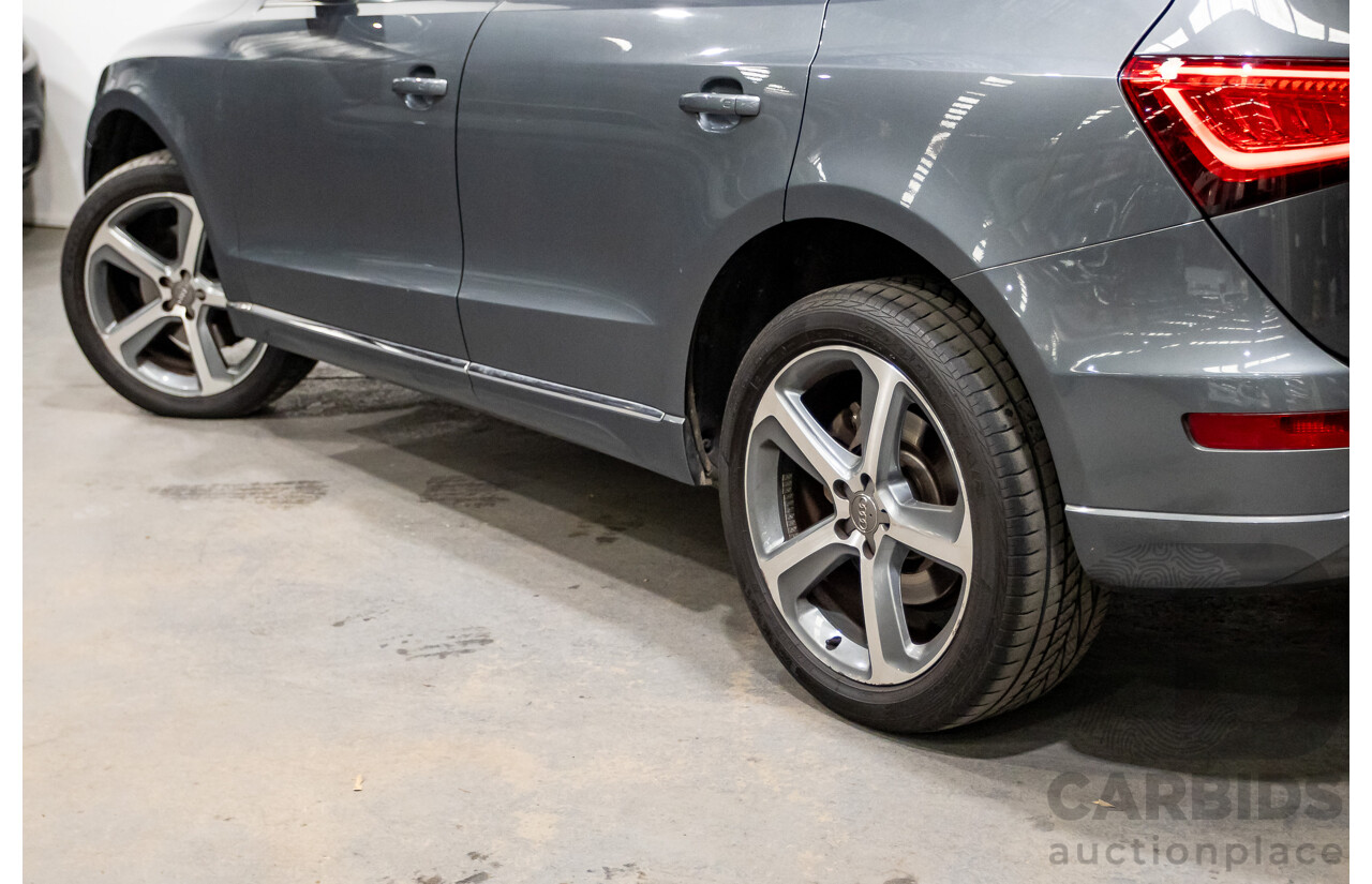 1/2013 Audi Q5 3.0 TDI Quattro (AWD) 8R MY13 4d Wagon Monsoon Grey Turbo Diesel 3.0L