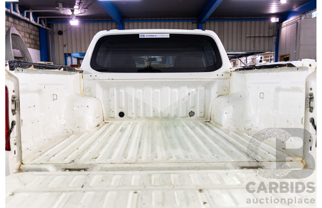 04/2018 Mitsubishi Triton GLX + (4x4) MQ MY18 4d Dual Cab Utility White Turbo Diesel 2.4L