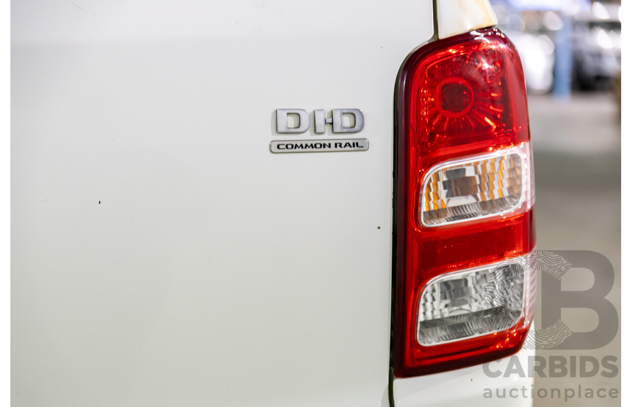 04/2018 Mitsubishi Triton GLX + (4x4) MQ MY18 4d Dual Cab Utility White Turbo Diesel 2.4L