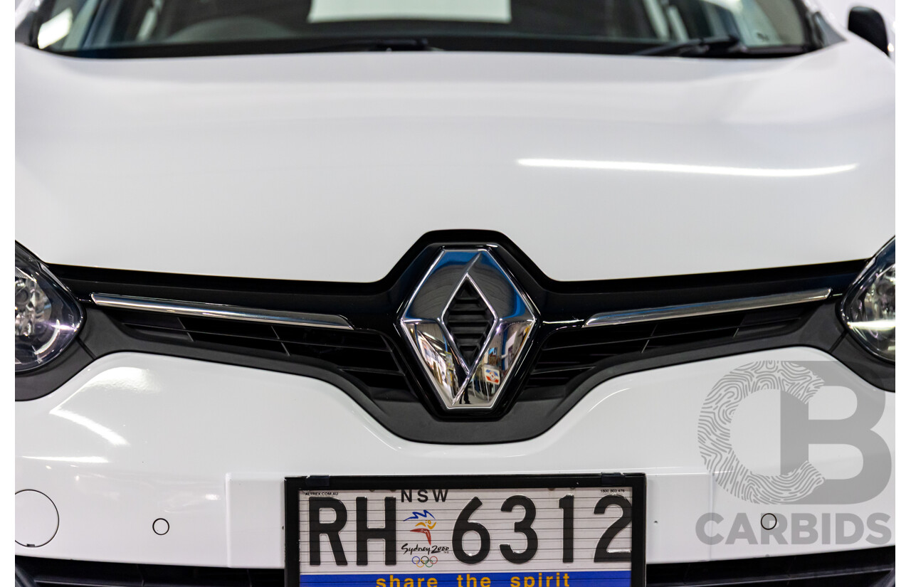 4/2015 Renault Megane Dynamique K95 MY14 4d Wagon Glacier White Turbo 1.2L