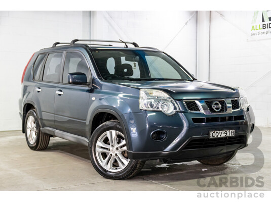 10/2013 Nissan X-Trail ST (FWD) T31 SERIES 5 4d Wagon Tempest Blue Metallic 2.0L