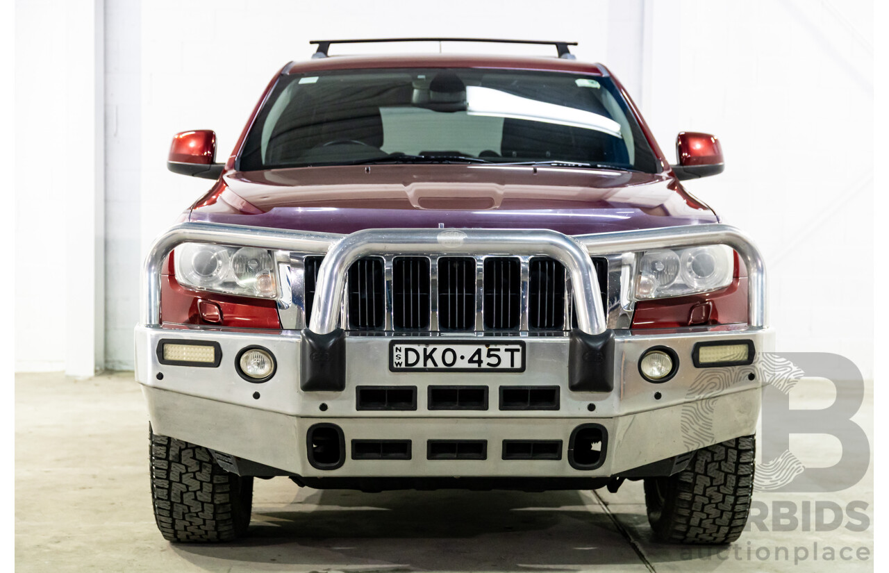 10/2012 Jeep Grand Cherokee Laredo (4x4) WK MY13 4d Wagon Deep Cherry Red Crystal Pearl Turbo Diesel V6 3.0L