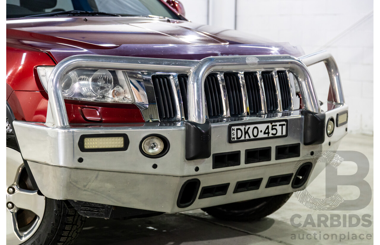 10/2012 Jeep Grand Cherokee Laredo (4x4) WK MY13 4d Wagon Deep Cherry Red Crystal Pearl Turbo Diesel V6 3.0L