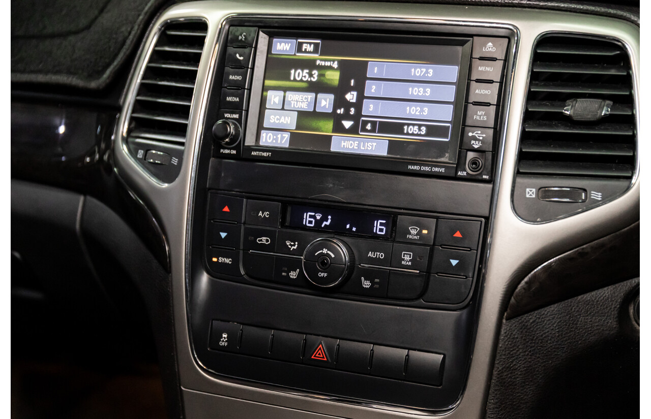 10/2012 Jeep Grand Cherokee Laredo (4x4) WK MY13 4d Wagon Deep Cherry Red Crystal Pearl Turbo Diesel V6 3.0L