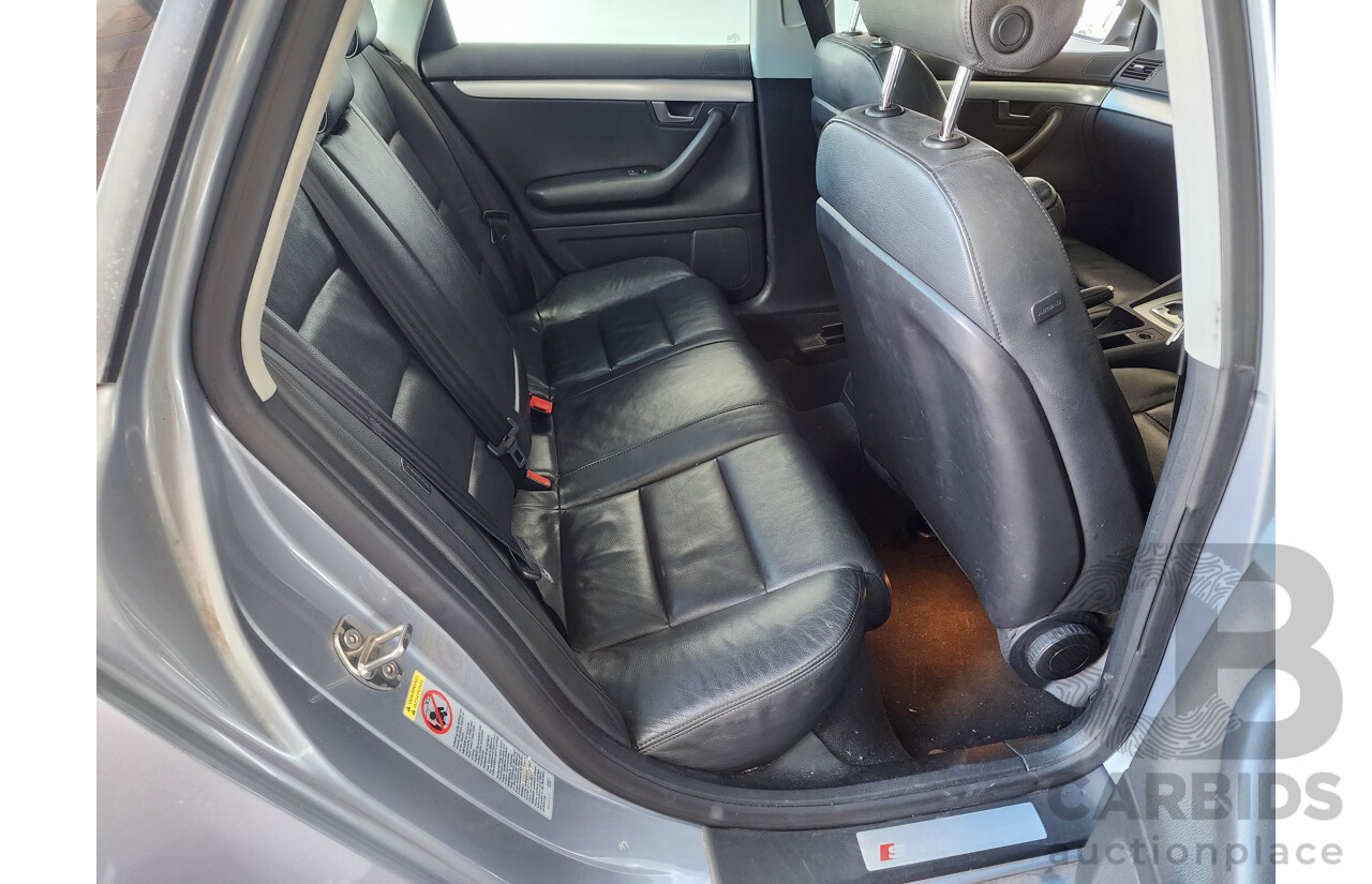 6/2007 Audi A4 2.0 TFSI B7 MY06 UPGRADE 4d Sedan Silver 2.0L