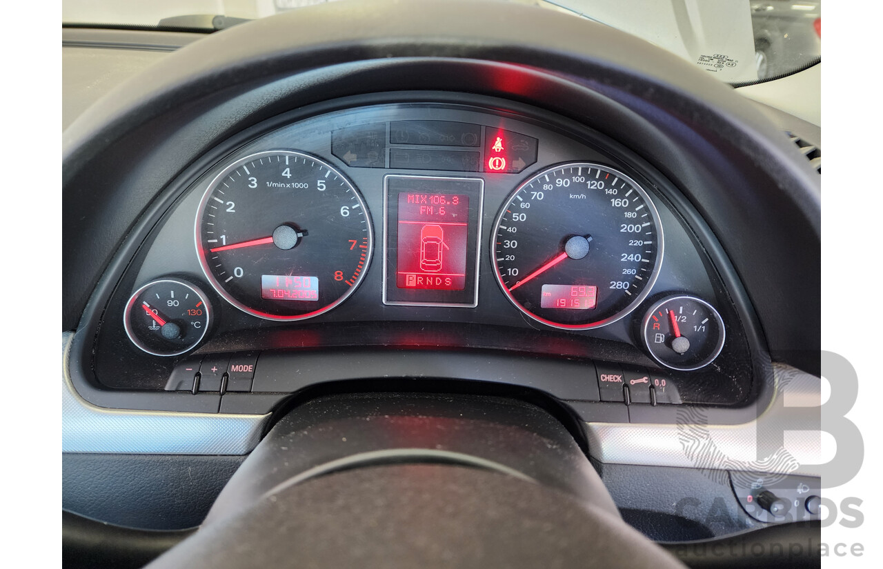 6/2007 Audi A4 2.0 TFSI B7 MY06 UPGRADE 4d Sedan Silver 2.0L