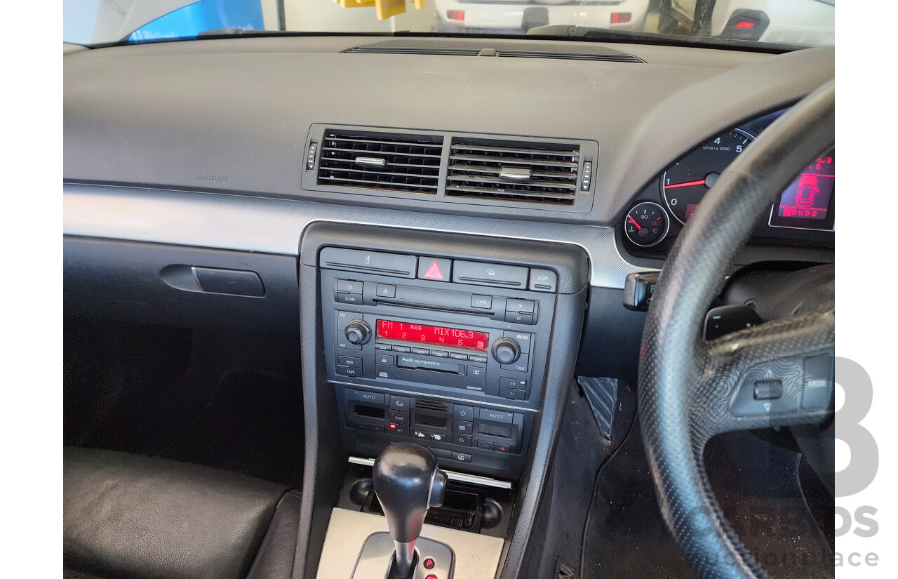6/2007 Audi A4 2.0 TFSI B7 MY06 UPGRADE 4d Sedan Silver 2.0L
