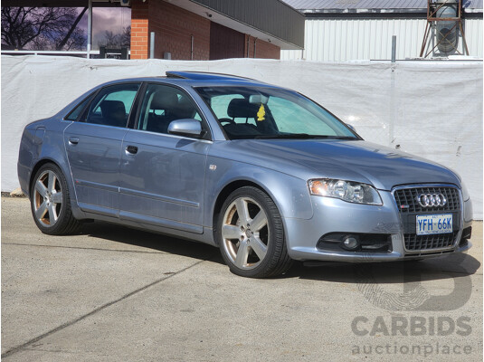 6/2007 Audi A4 2.0 TFSI B7 MY06 UPGRADE 4d Sedan Silver 2.0L