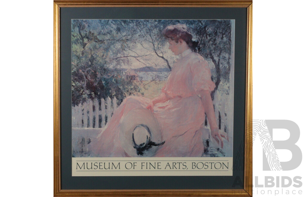Framed Prints of Frank Weston Benson's 'Eleanor' and 'Summer'