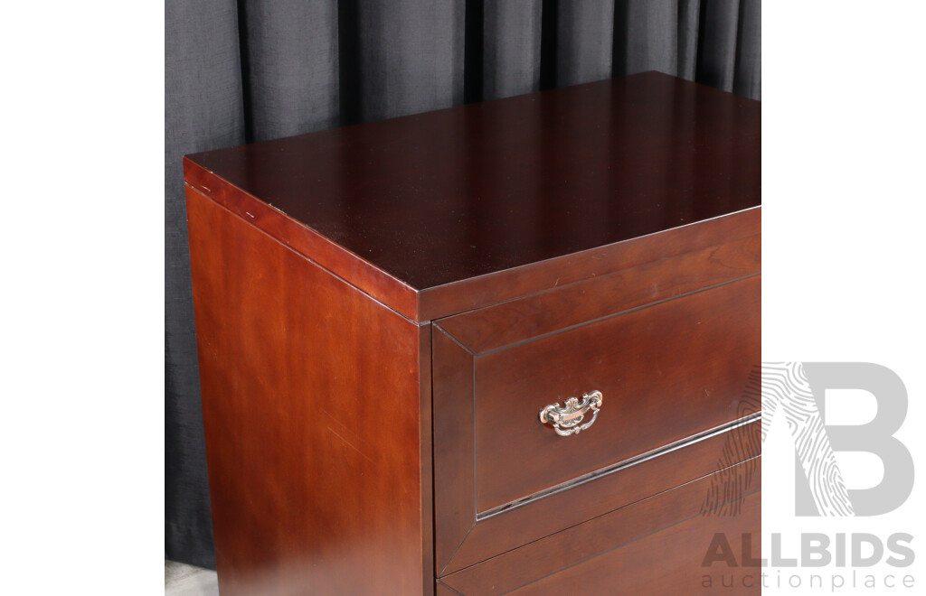 Modern Two Drawer Filing Cabinet