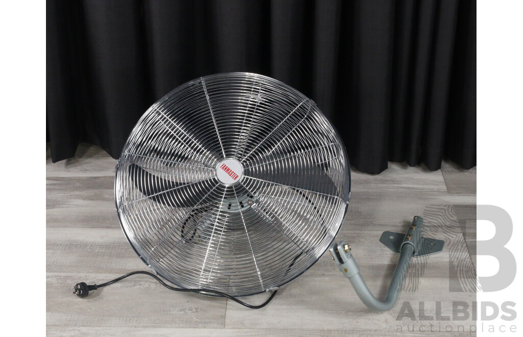 Metal Wall Mount Fan by FanMaster