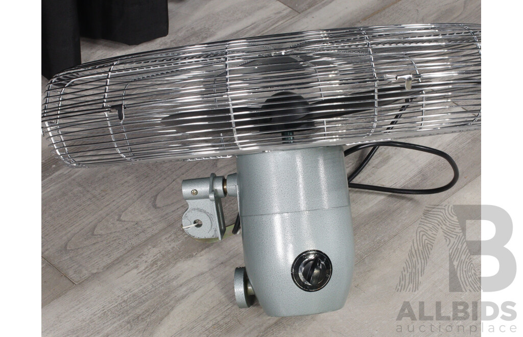 Metal Wall Mount Fan by FanMaster