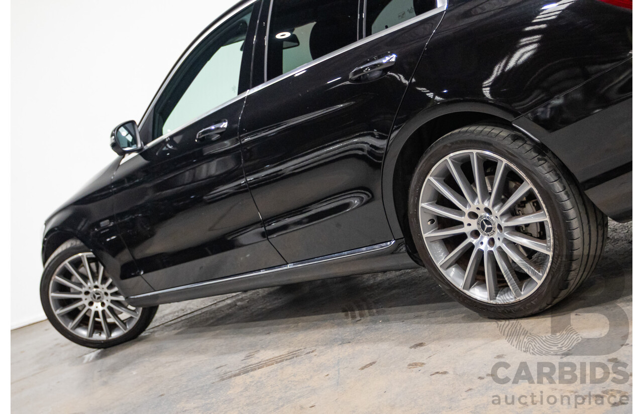 03/2018 Mercedes-Benz C350e 205 MY18 4D Sedan Obsidian Black Turbo 2.0L / 60kW Hybrid