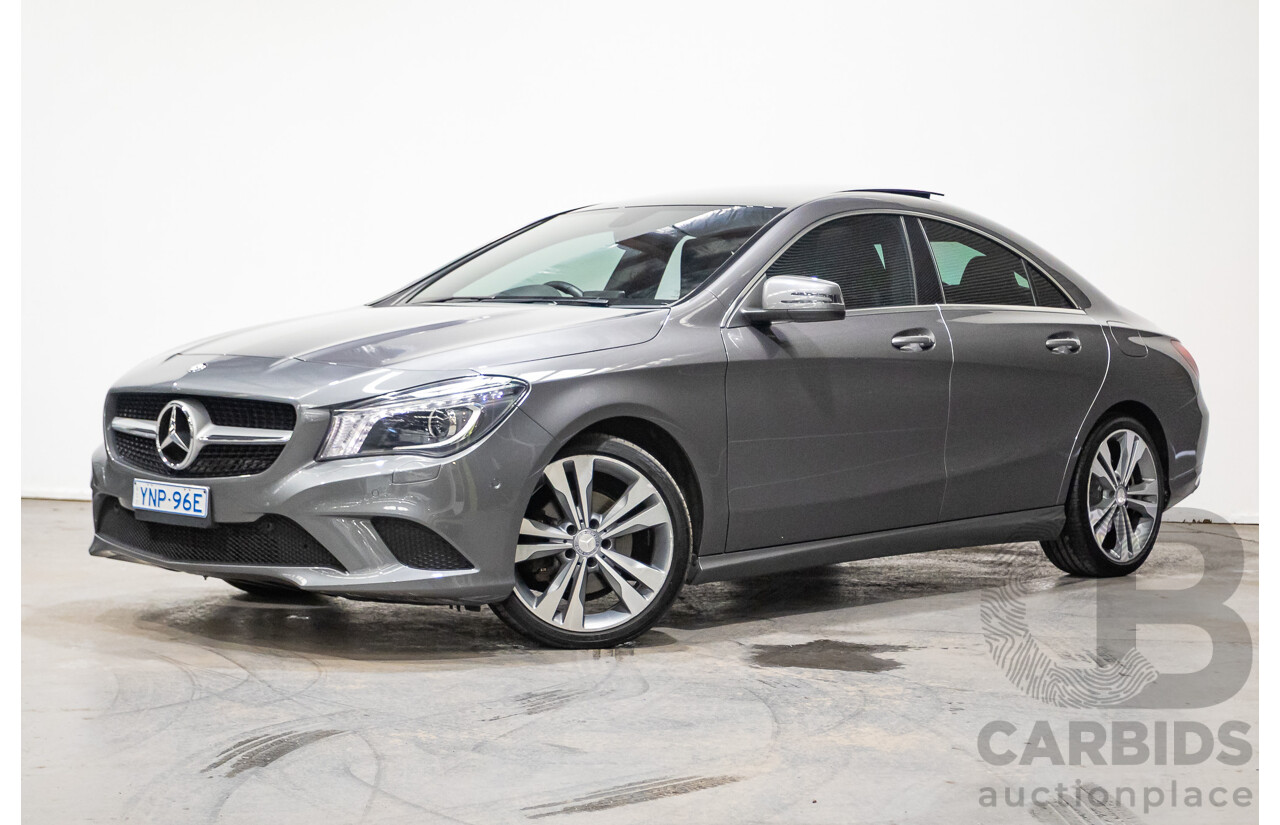 04/2014 Mercedes-Benz CLA200 117 4D Coupe Mountain Grey Turbo 1.6L
