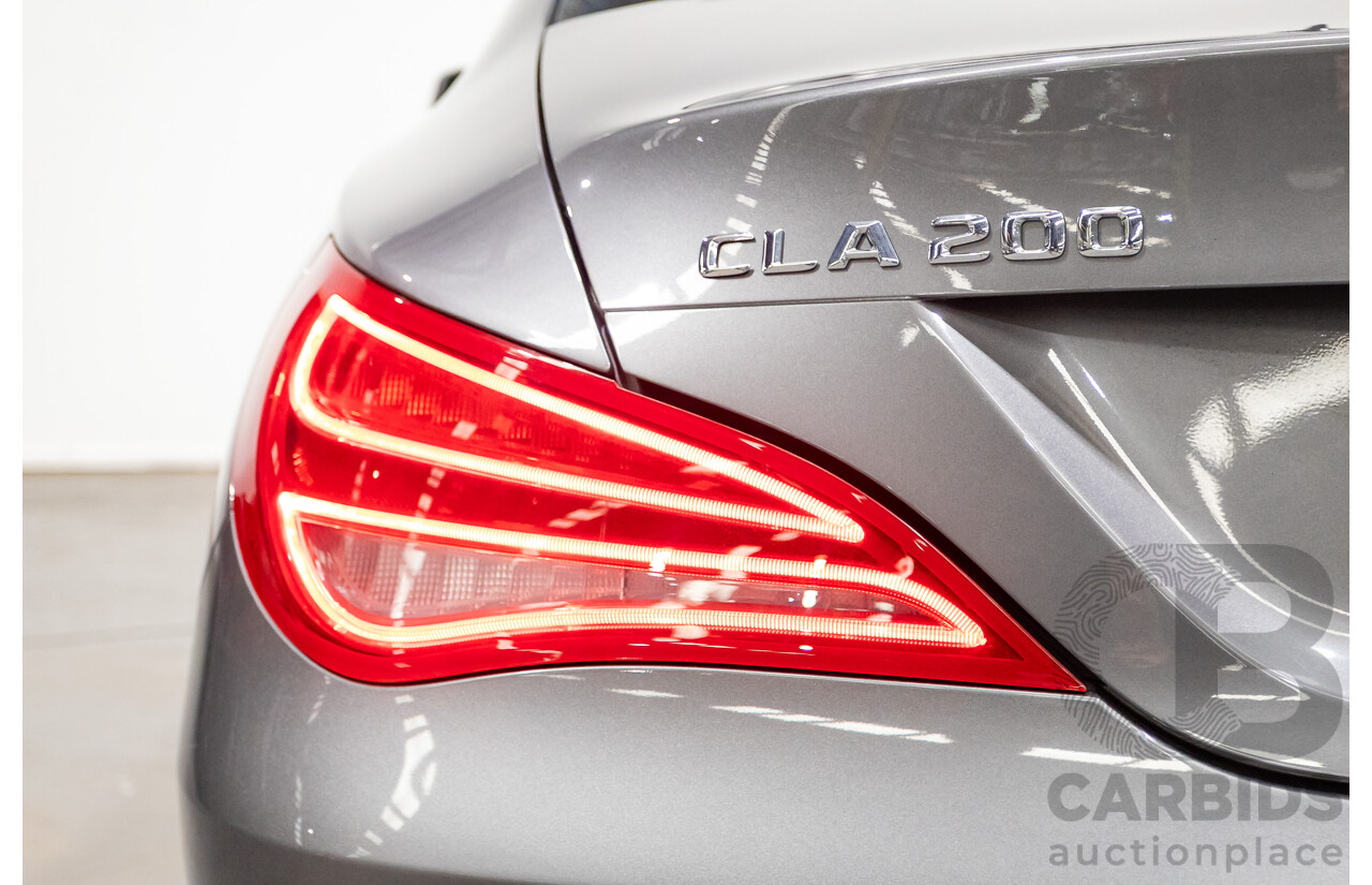 04/2014 Mercedes-Benz CLA200 117 4D Coupe Mountain Grey Turbo 1.6L