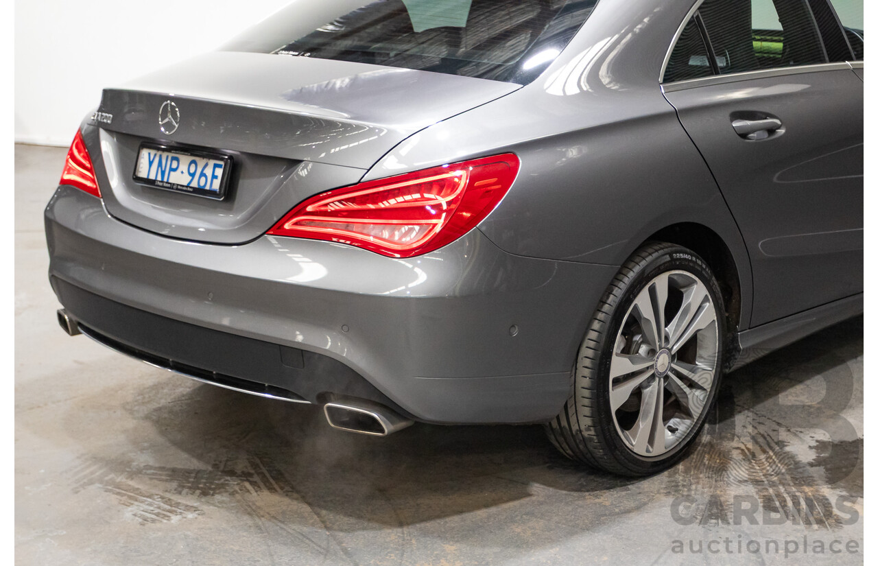 04/2014 Mercedes-Benz CLA200 117 4D Coupe Mountain Grey Turbo 1.6L
