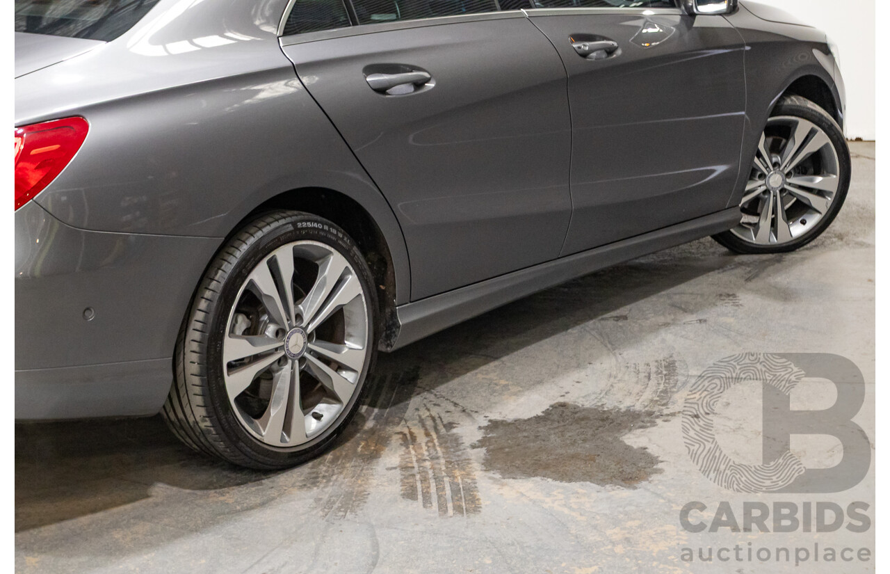 04/2014 Mercedes-Benz CLA200 117 4D Coupe Mountain Grey Turbo 1.6L