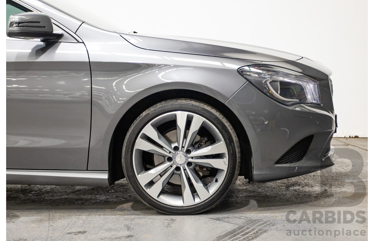 04/2014 Mercedes-Benz CLA200 117 4D Coupe Mountain Grey Turbo 1.6L