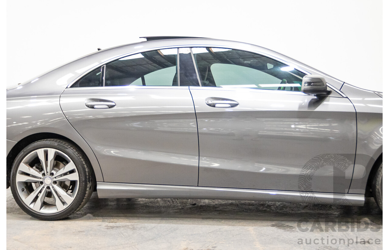 04/2014 Mercedes-Benz CLA200 117 4D Coupe Mountain Grey Turbo 1.6L
