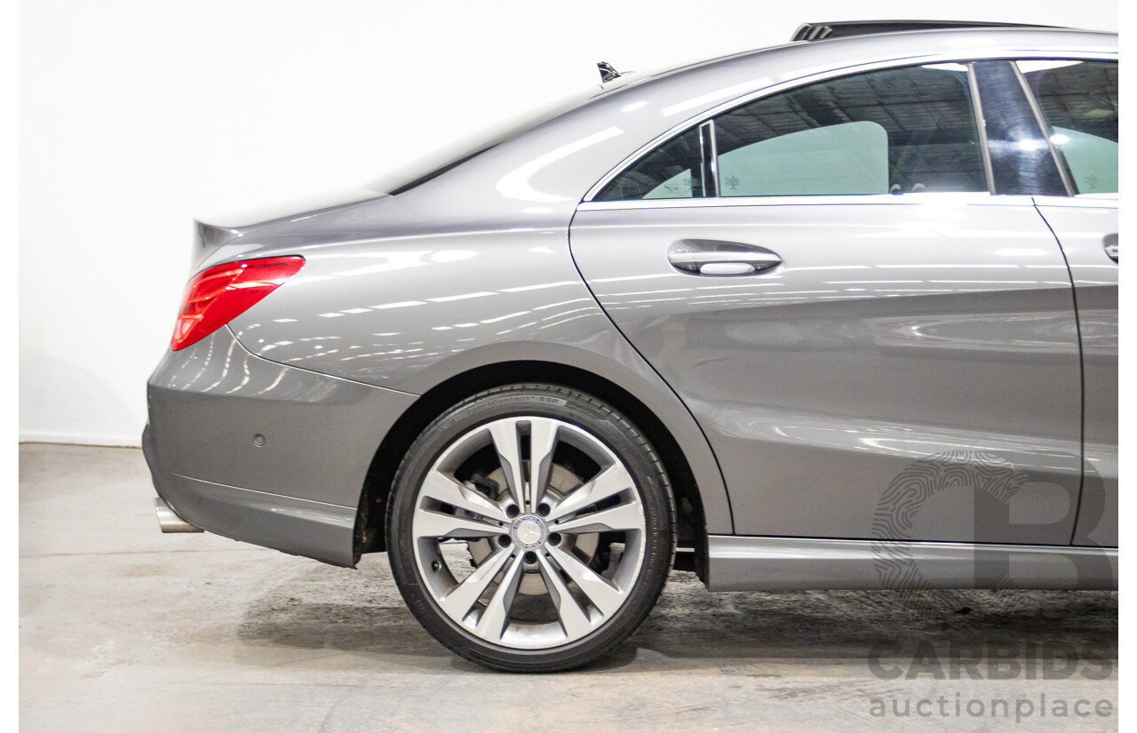 04/2014 Mercedes-Benz CLA200 117 4D Coupe Mountain Grey Turbo 1.6L