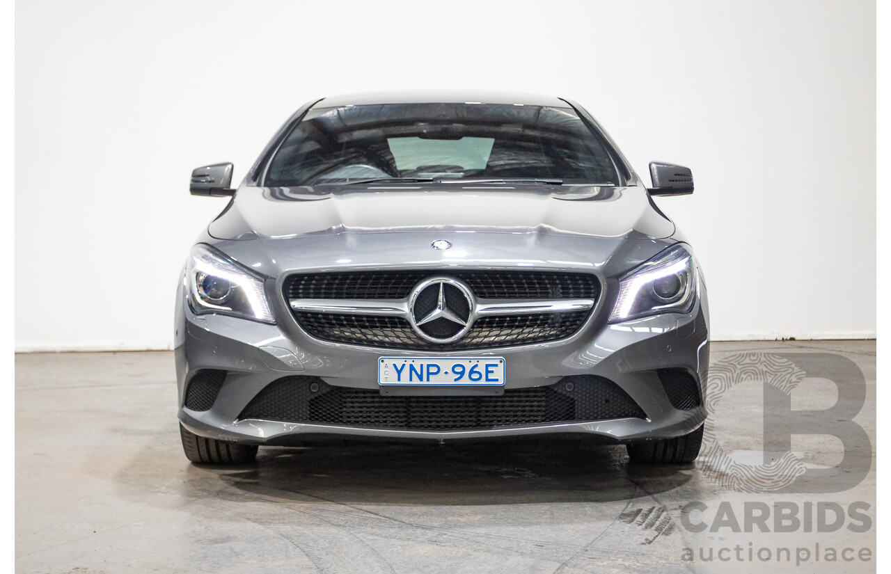 04/2014 Mercedes-Benz CLA200 117 4D Coupe Mountain Grey Turbo 1.6L