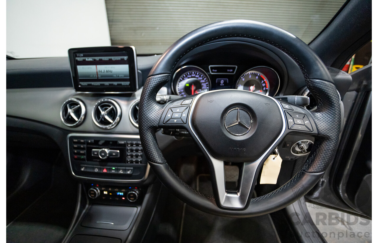04/2014 Mercedes-Benz CLA200 117 4D Coupe Mountain Grey Turbo 1.6L