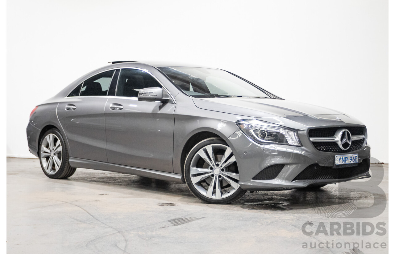 04/2014 Mercedes-Benz CLA200 117 4D Coupe Mountain Grey Turbo 1.6L