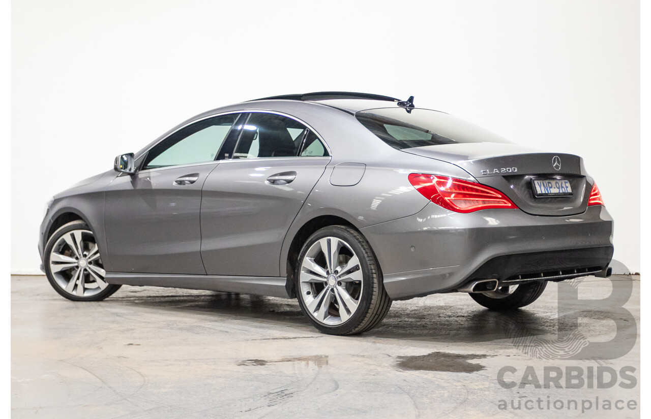 04/2014 Mercedes-Benz CLA200 117 4D Coupe Mountain Grey Turbo 1.6L