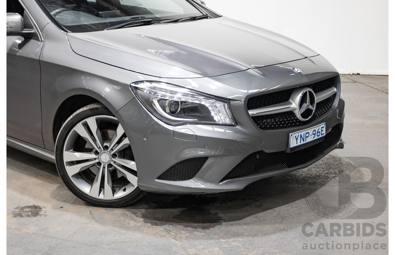 04/2014 Mercedes-Benz CLA200 117 4D Coupe Mountain Grey Turbo 1.6L