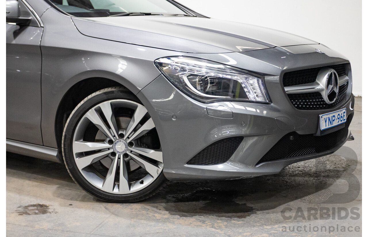 04/2014 Mercedes-Benz CLA200 117 4D Coupe Mountain Grey Turbo 1.6L