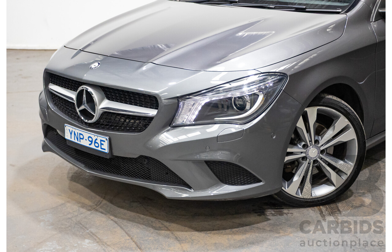 04/2014 Mercedes-Benz CLA200 117 4D Coupe Mountain Grey Turbo 1.6L