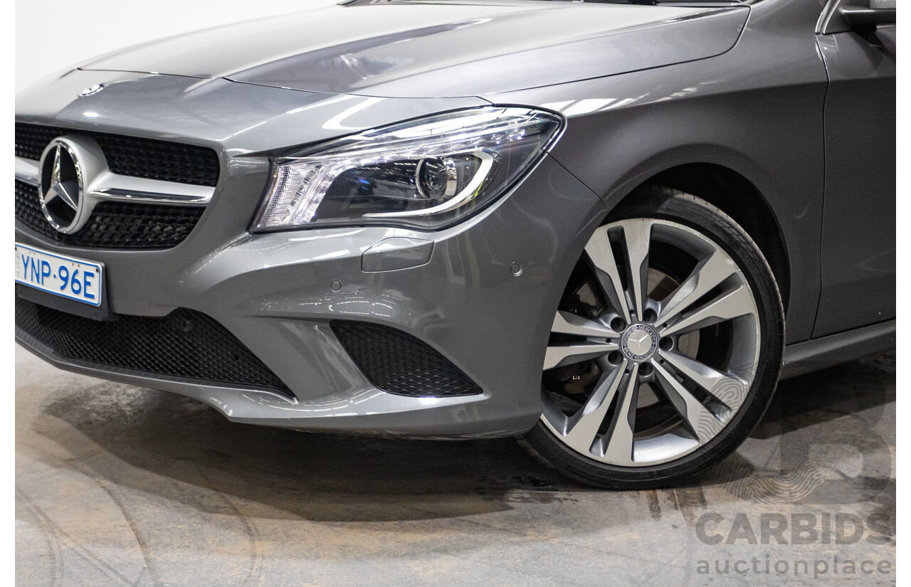 04/2014 Mercedes-Benz CLA200 117 4D Coupe Mountain Grey Turbo 1.6L