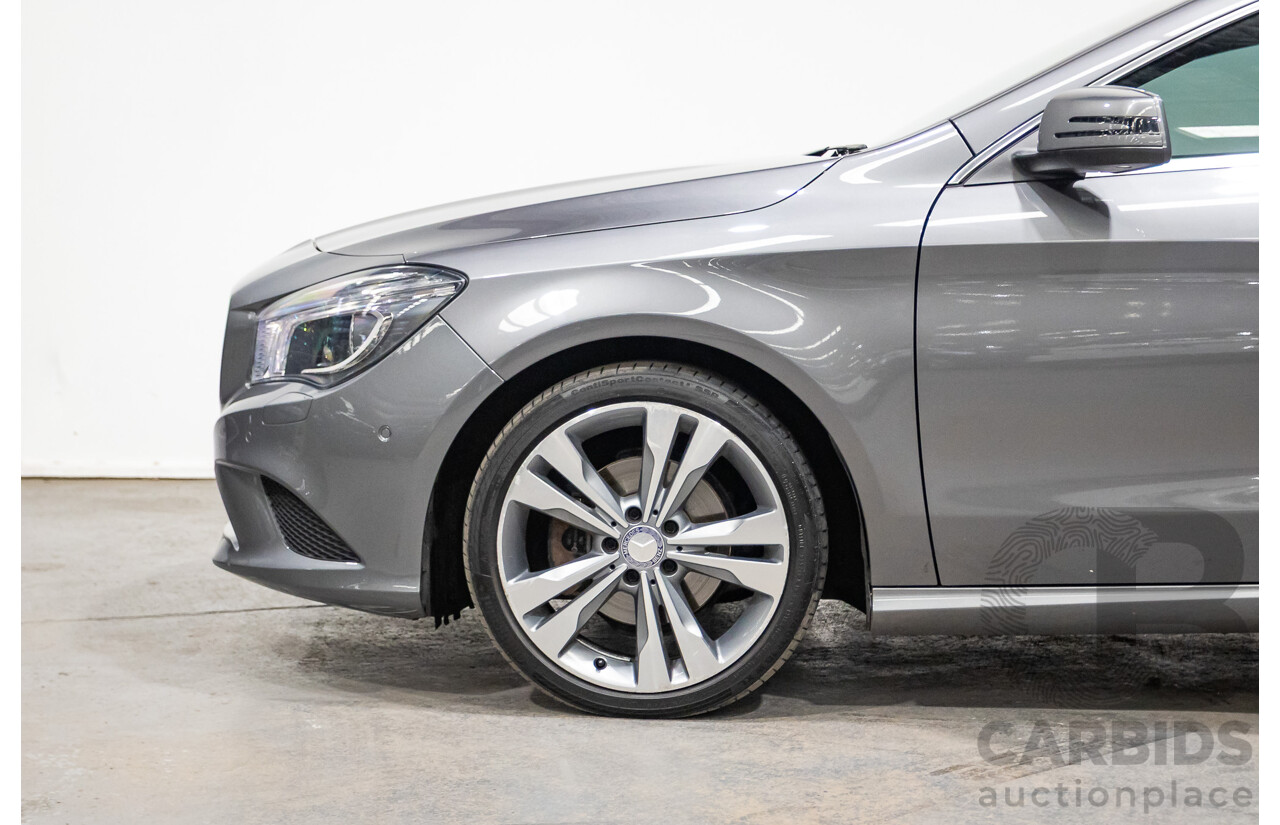 04/2014 Mercedes-Benz CLA200 117 4D Coupe Mountain Grey Turbo 1.6L