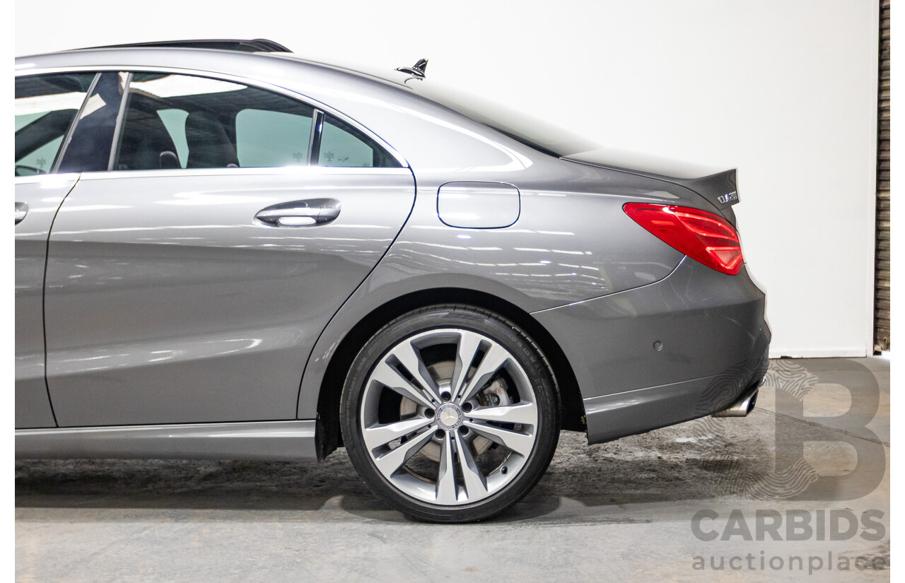04/2014 Mercedes-Benz CLA200 117 4D Coupe Mountain Grey Turbo 1.6L