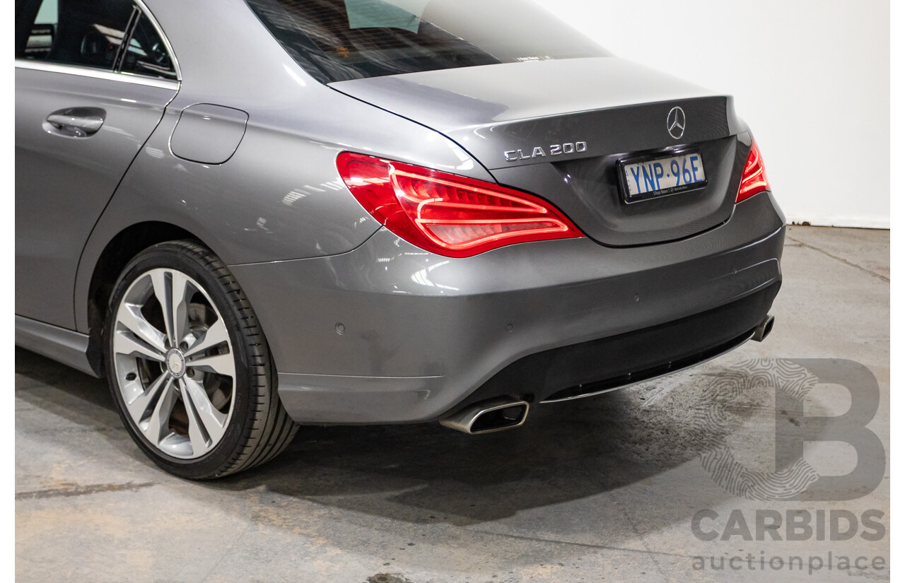 04/2014 Mercedes-Benz CLA200 117 4D Coupe Mountain Grey Turbo 1.6L
