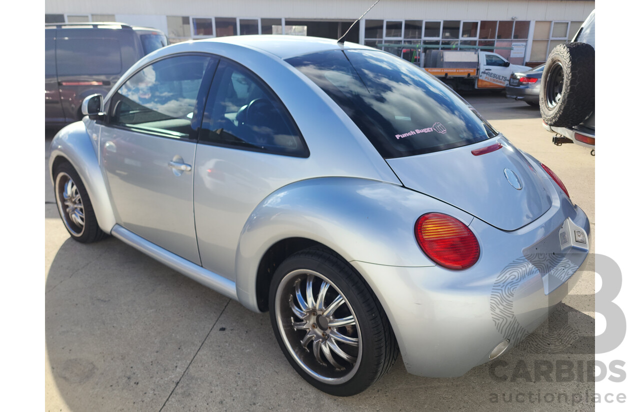 3/2003 Volkswagen Beetle 1.6 9C 3d Hatchback Silver 1.6L
