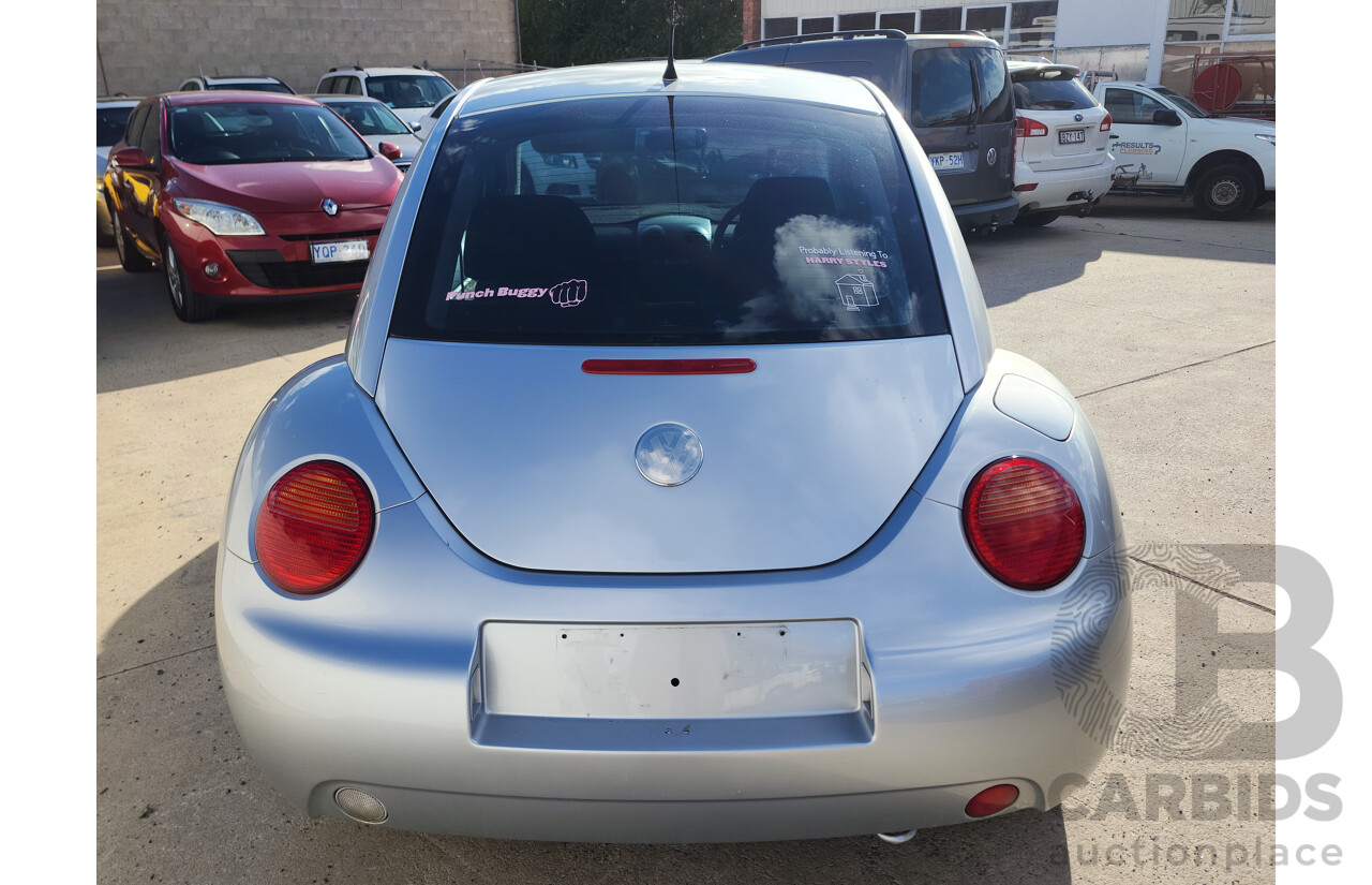 3/2003 Volkswagen Beetle 1.6 9C 3d Hatchback Silver 1.6L