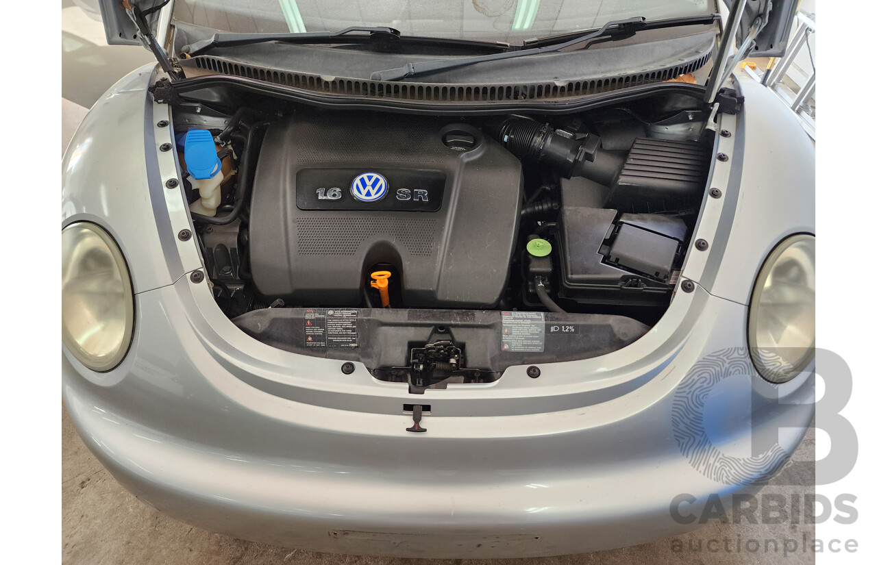 3/2003 Volkswagen Beetle 1.6 9C 3d Hatchback Silver 1.6L